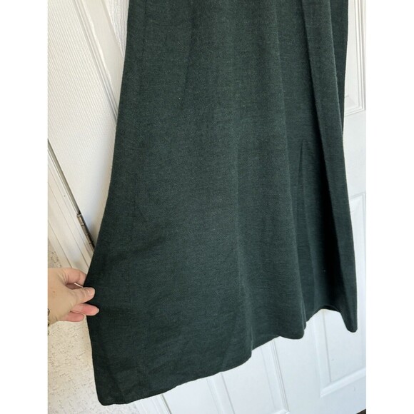 Peruvian Connection Alpaca Dress Women’s Small Dark Green 3/4 Sleeves Midi - Picture 6 of 13